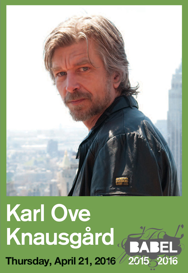 Karl Ove Knausgaard - BABEL - Just Buffalo Literary Center