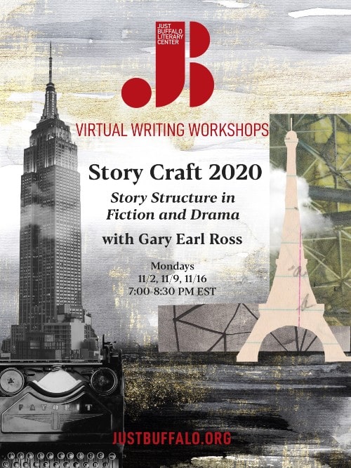 Fall 2020 Adult Writing Workshop Gary Earl Ross Story Craft 2020 Just Buffalo Literary Center Buffalo NY