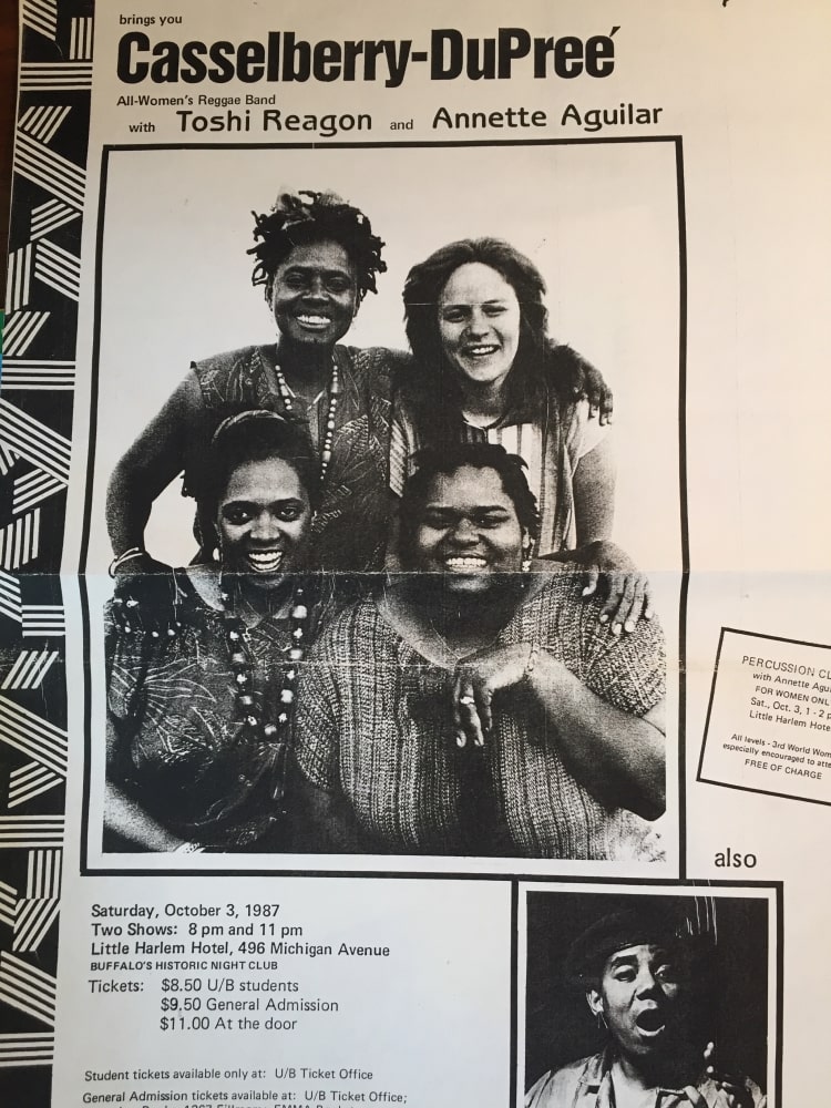 Casselberry-Dupree Reggae Band 1987 - History - Just Buffalo Literary Center