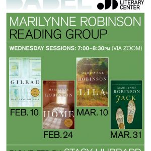 BABEL Reading Group - Marilynne Robinson - 2021 - Just Buffalo Literary Center