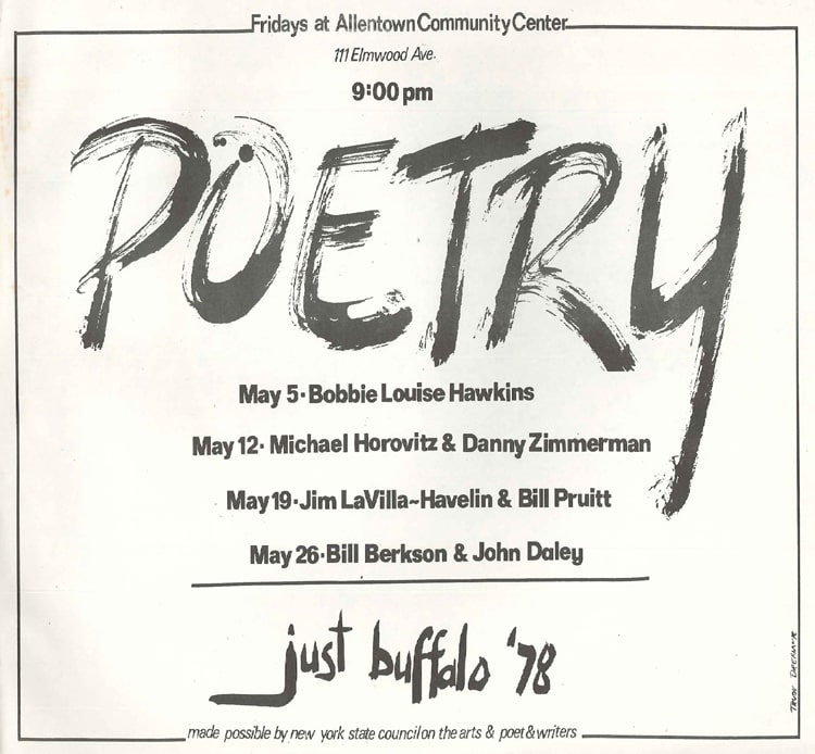 May Poets - History - Just Buffalo