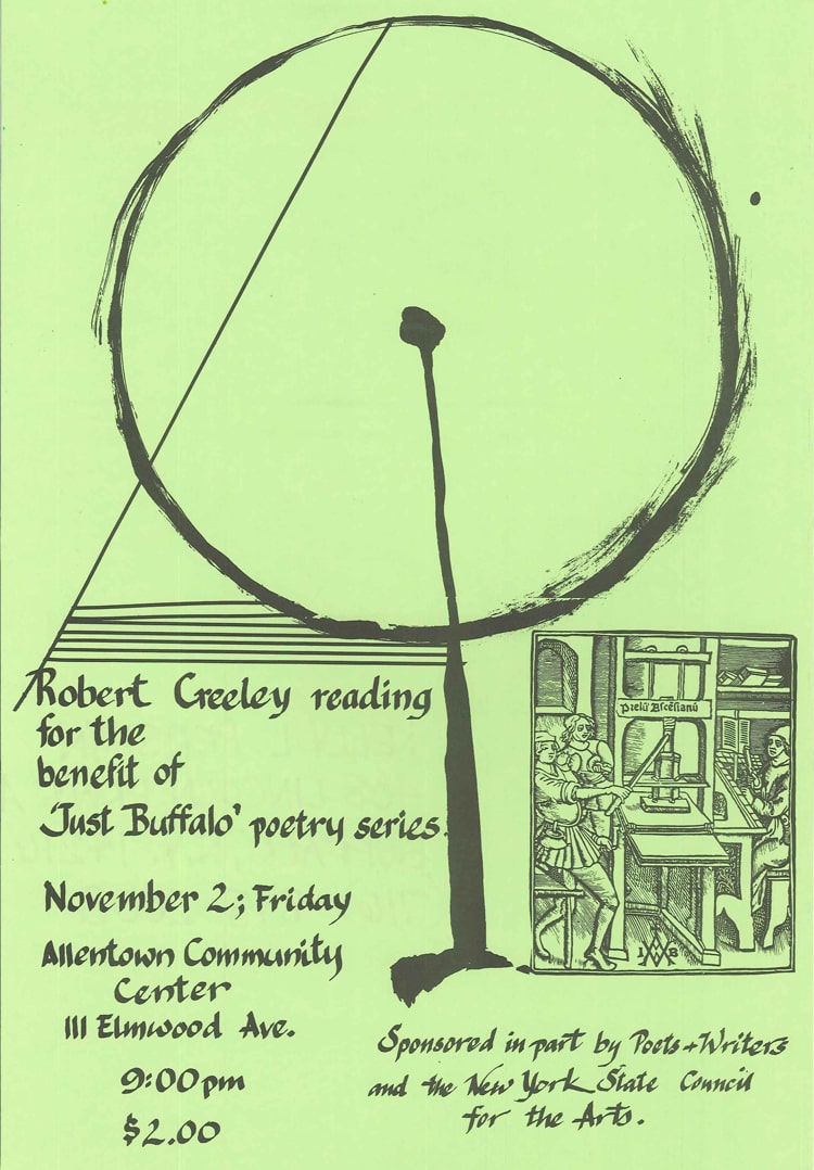 Robert Creeley - History - Just Buffalo