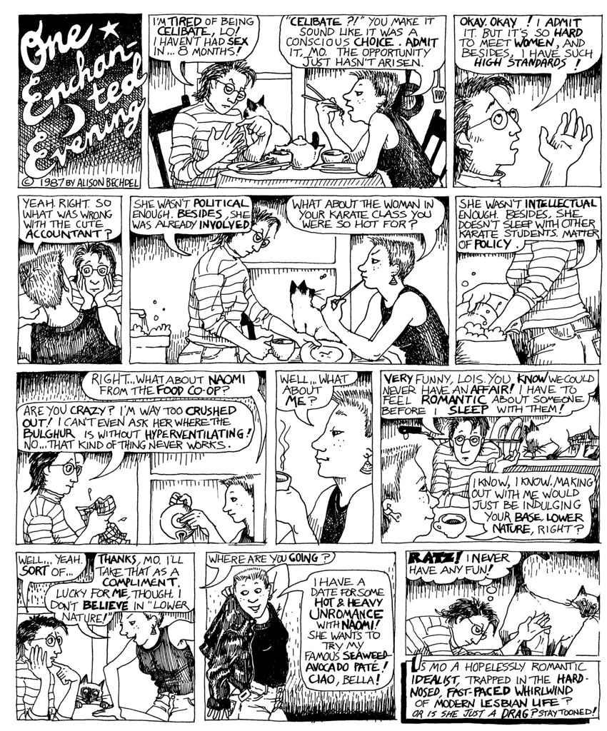 DTWOF Comic Alison Bechdel 1985