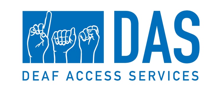 Deaf Access Services - Logo - Just Buffalo Literary Center