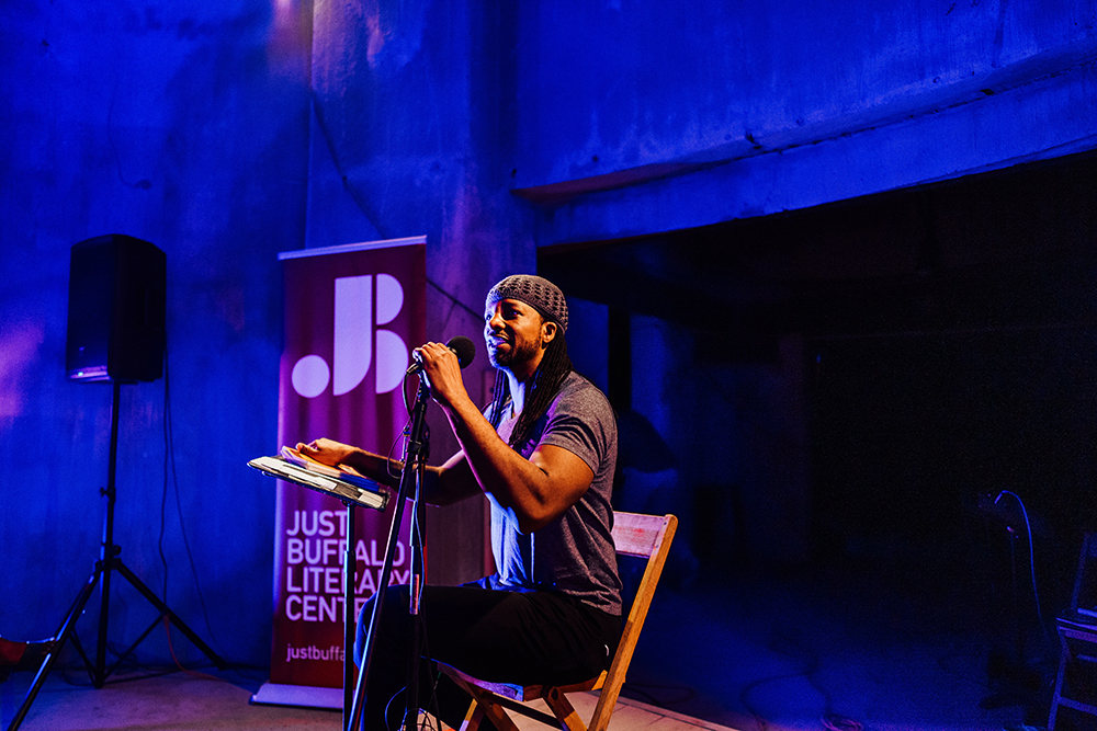 Jericho Brown at Silo City Reading Series by Pat Cray