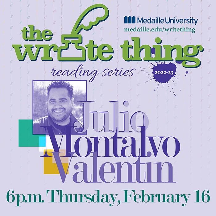 Julio Montalvo Valentin Write Thing Reading Series