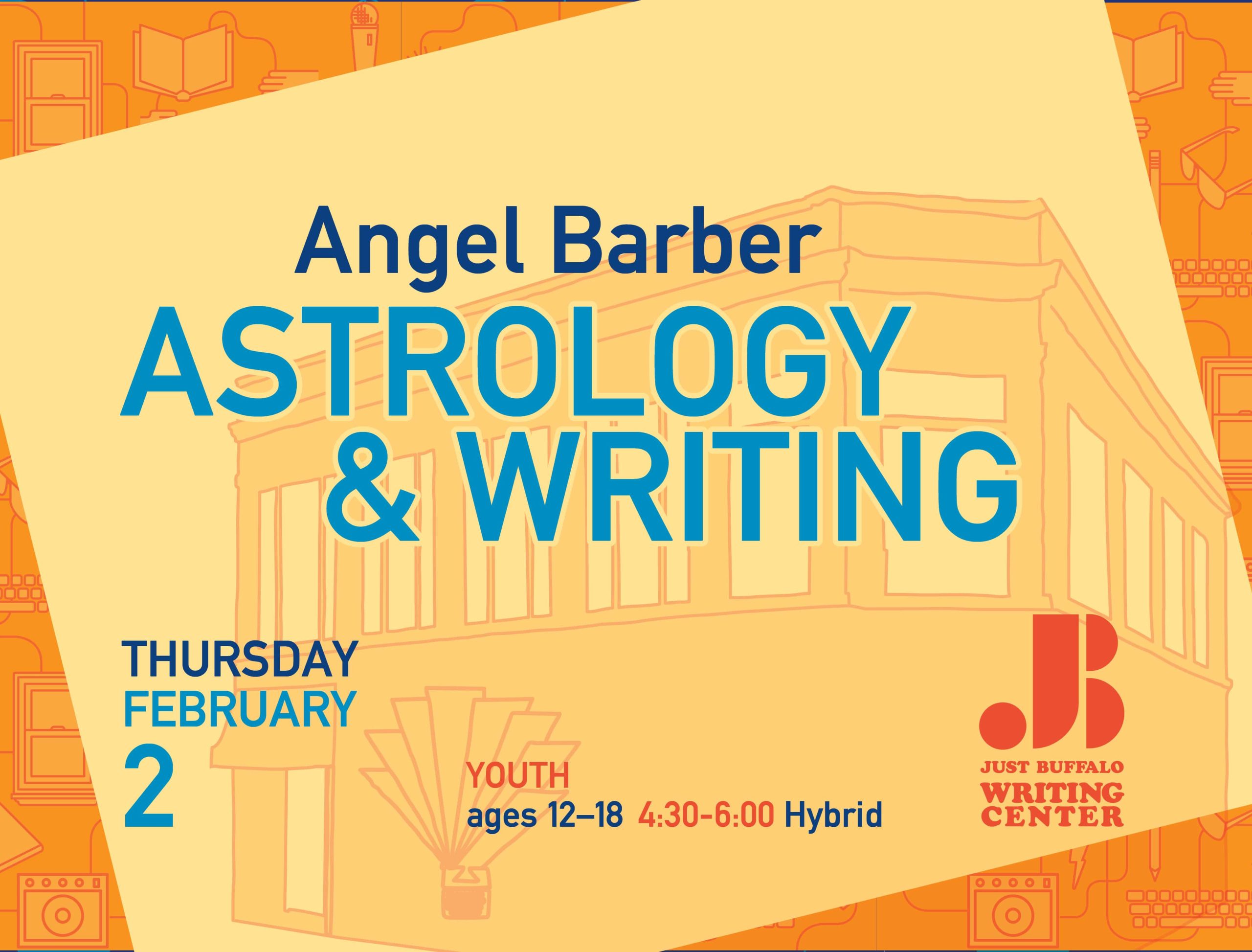 Angel Barber Astrology & Writing at the JBWC