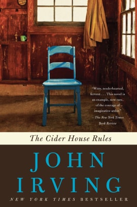 The Cider House Rules - Book Cover - John Irving  - BABEL - Just Buffalo Literary Center