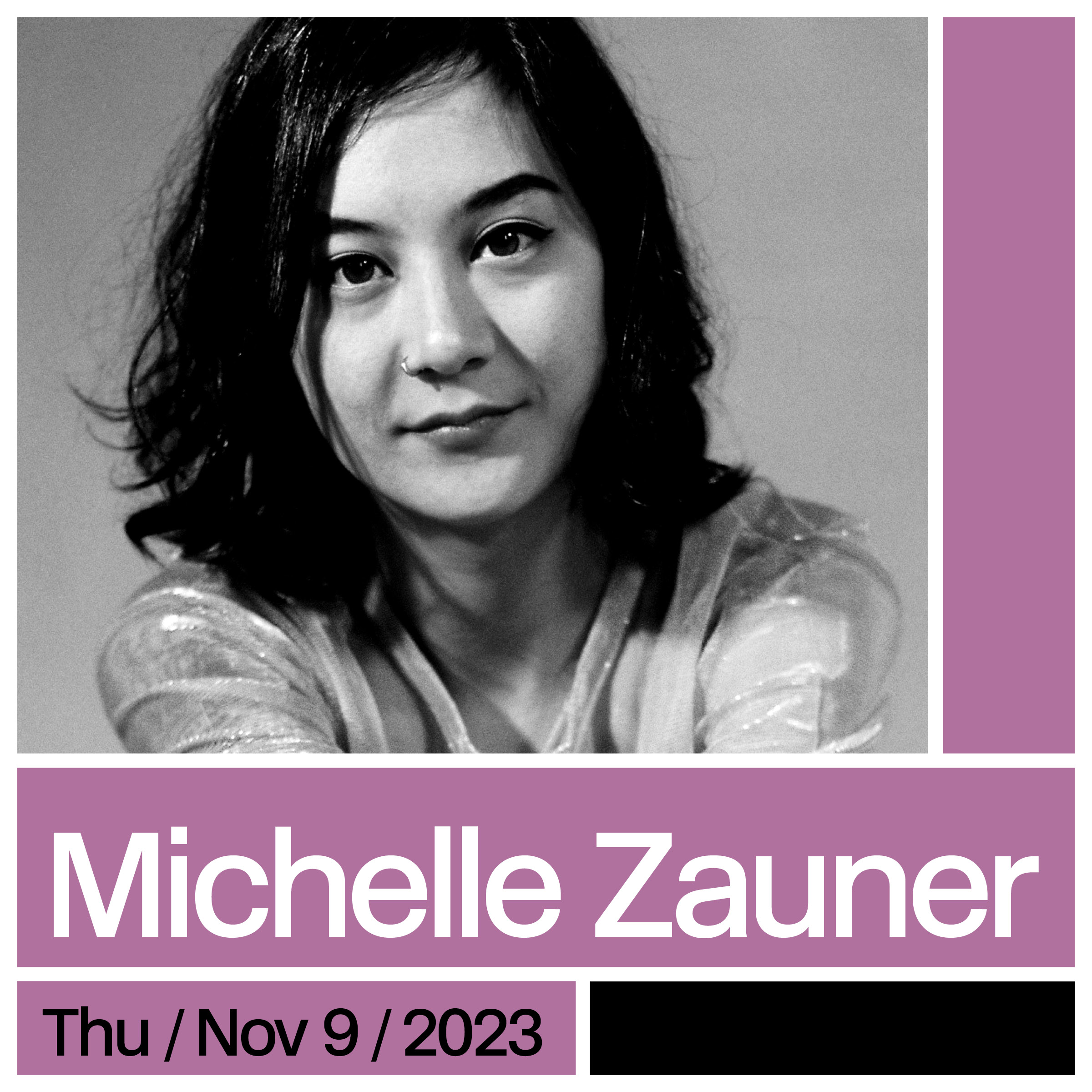 Babel-2023 Author Square graphic Michelle Zauner
