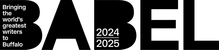 BABEL 2024-2025 Logo - Just Buffalo Literary Center