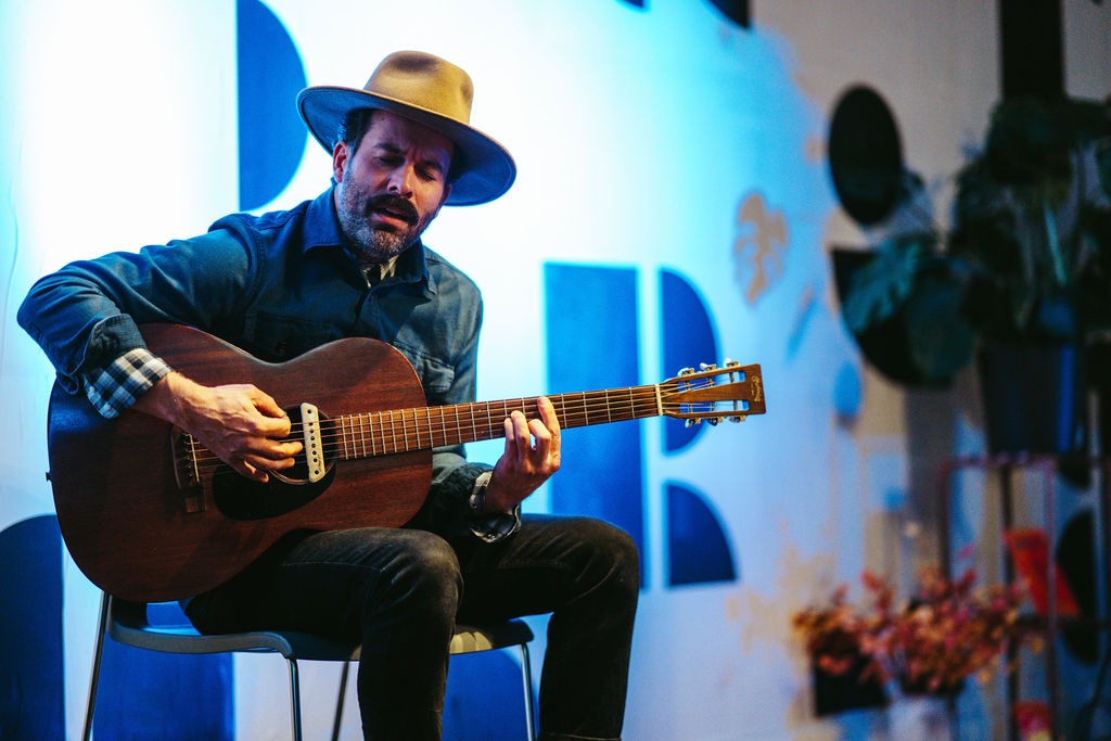 Jonathan Bobowicz of the band Whitetails at JB photo credit Pat Cray Jonathan Bobowicz of the band Whitetails at JB photo credit Pat Cray