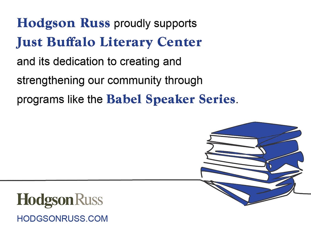 Hodgson Russ Ad - BABEL Digital Program - Just Buffalo Literary Center