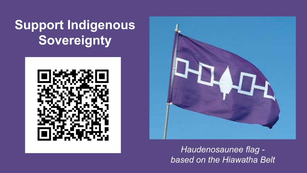 Land Acknowledgement Resource Ad - BABEL Digital Program - Just Buffalo Literary Center