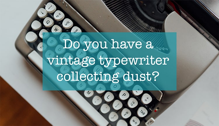 Typewriter Donation - Just Buffalo Literary Center