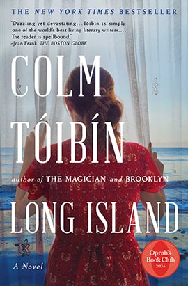 Long Island Book Cover - Colm Toibin - Babel - Just Buffalo Literary Center