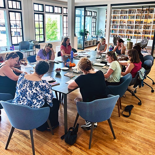 Teachers ARE Writers with Nina Vega-Westhoff photo credit Noah Falck