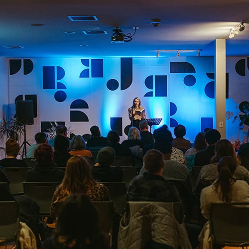 Laura Marris JB Presents 11.22.24 photo credit Pat Cray - event space rental