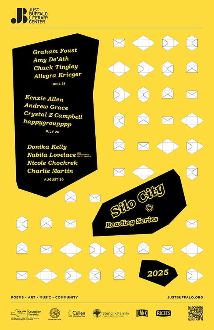 silo-sity-reading-series-2025-season-poster-just-buffalo-700x1077-min Silo City Reading Series - 2025 Season Poster by Joel Brenden - Just Buffalo Literary Center