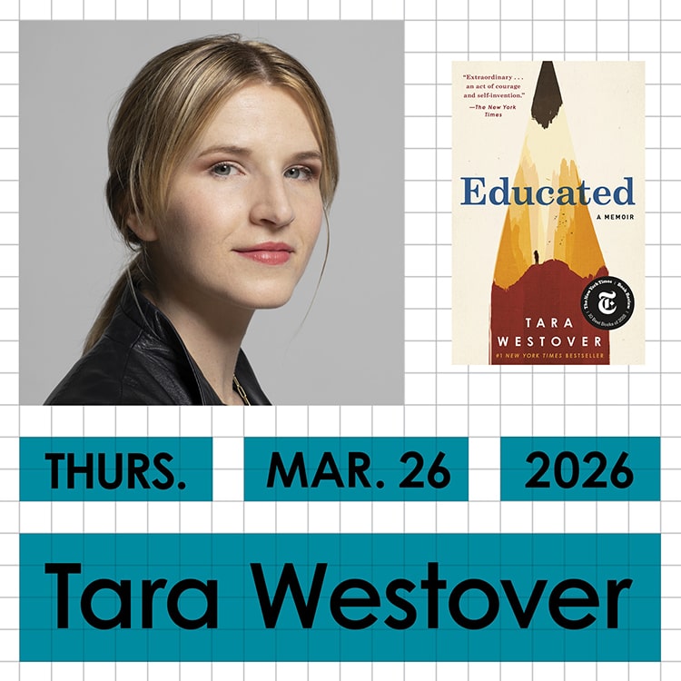 Babel - Tara Westover - March 26 2026 - Kleinhans Music Hall - Just Buffalo Literary Center