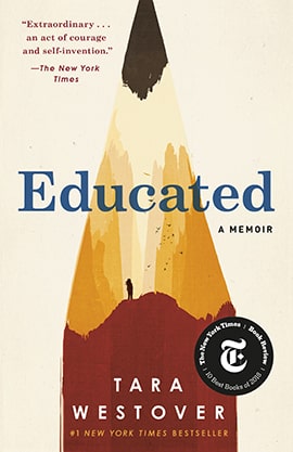 Educated Book Cover - TARA WESTOVER - Babel - Just Buffalo Literary Center