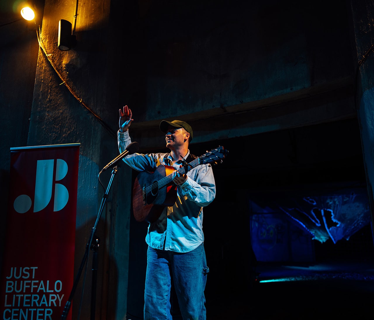 Charlie Martin hello Silo City Reading Series August 30, 2025 photo credit Pat Cray
