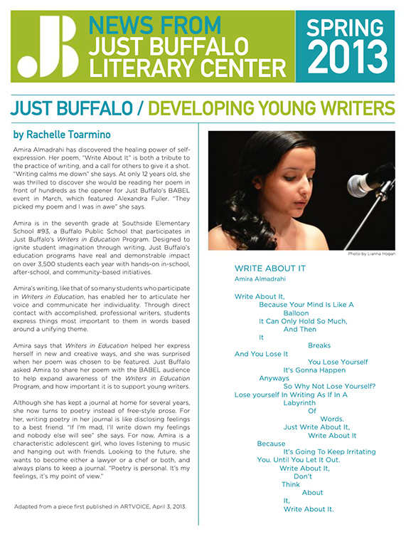 Newsletter Spring 2013