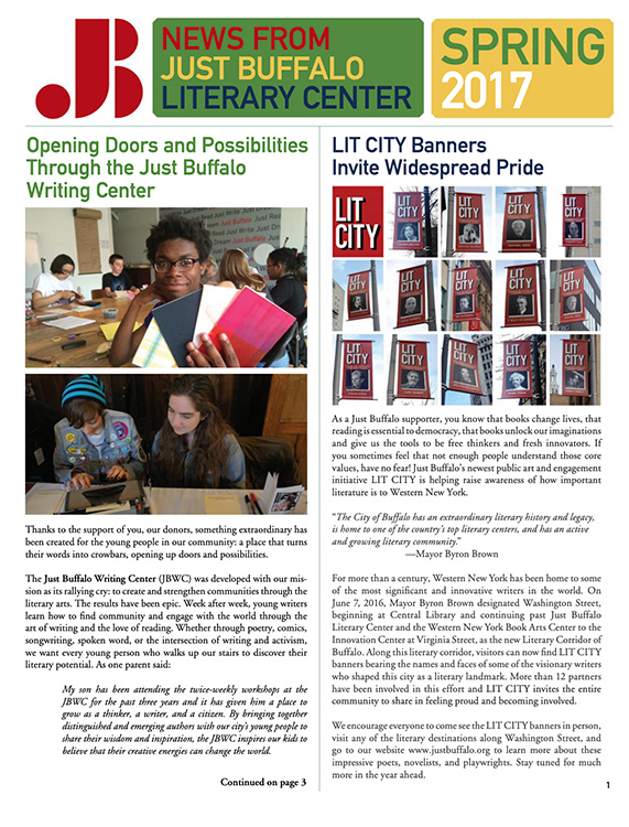 Newsletter Spring 2017