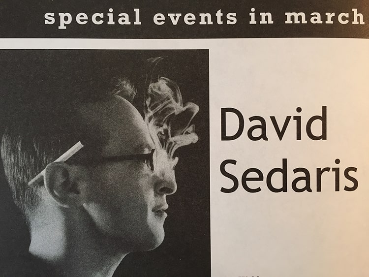 David Sedaris - Just Buffalo Literary Center