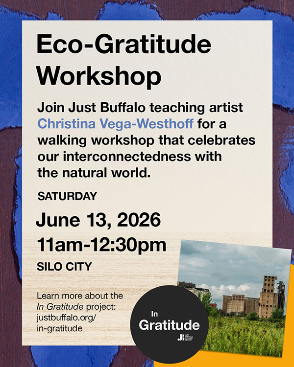 Eco-Gratitude Workshop with Christina Vega-Westhoff June 13, 2026