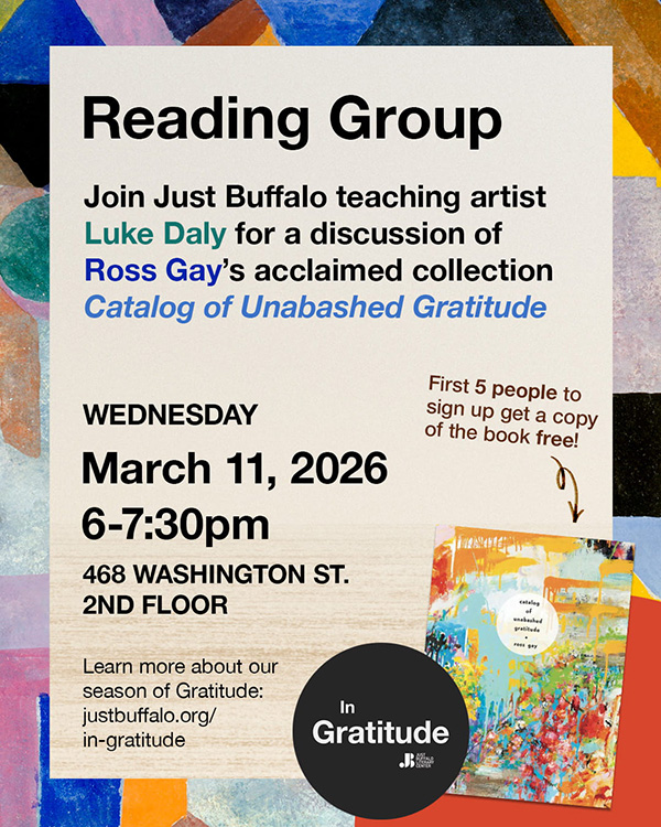 Reading & Discussion Group with Luke Daly March 11, 2026