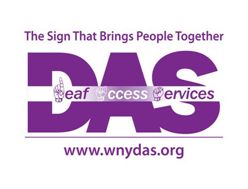 Deaf Access Services - Sponsor Logo - BABEL Digital Program - Just Buffalo Literary Center