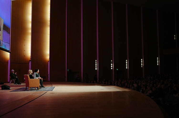 BABEL stage Tara Westover and Barbara Cole photo credit Pat Cray 3.26.2026 750x496-min