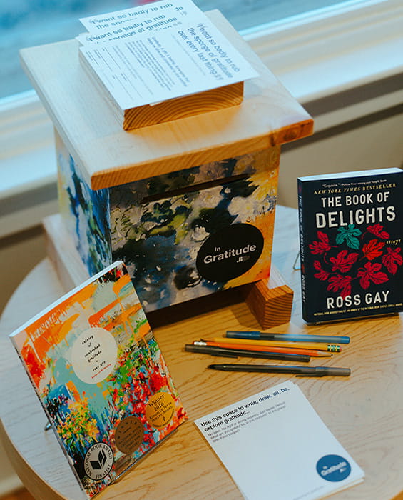 In Gratitude Box at JBLC March 6, 2026 photo credit Pat Cray 