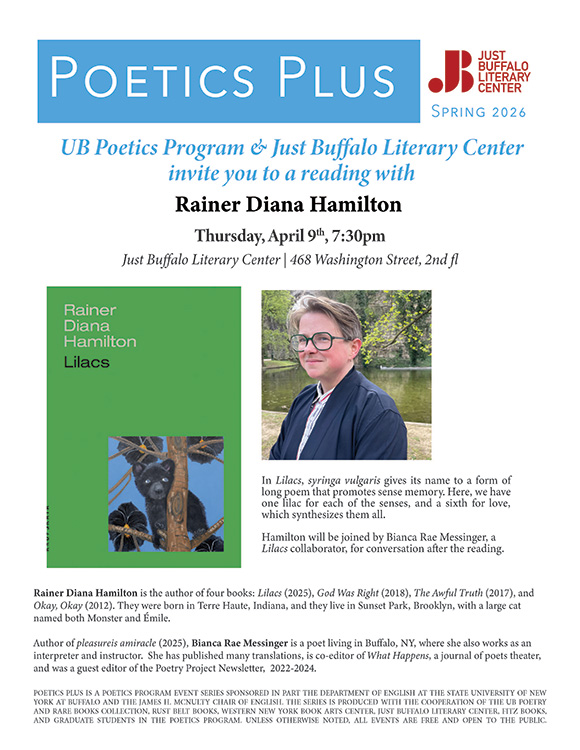 Poetics Plus S26 Rainer Diana Hamilton
