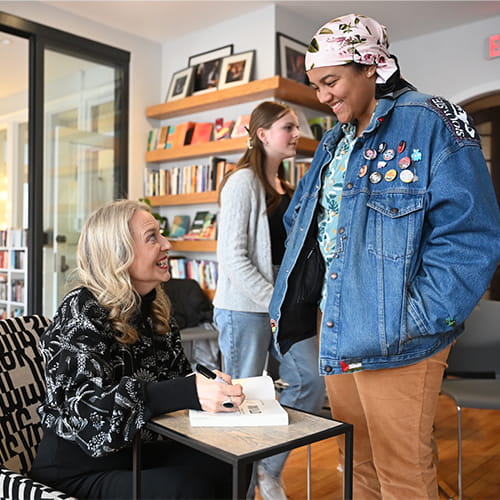 Cheryl Strayed - BABEL Student Reading Groups - Creative Writing Programs for Youth - Just Buffalo Literary Center - Photo by Nancy J. Parisi