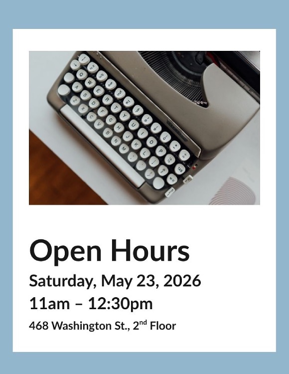 Open Hours - Creative Writing Programs - Adult Writing Workshops - Writing Center - May 23, 2026 - Just Buffalo Literary Center