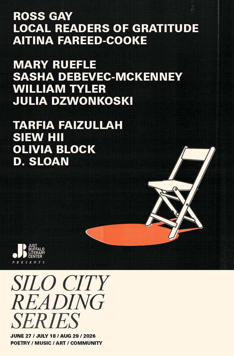 Silo City Reading Series - 2026 Season Subscriptions - Just Buffalo Literary Center