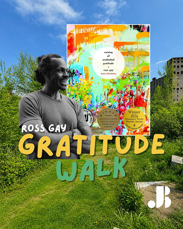 Ross Gay Gratitude Walk at Silo City on June 27, 2026