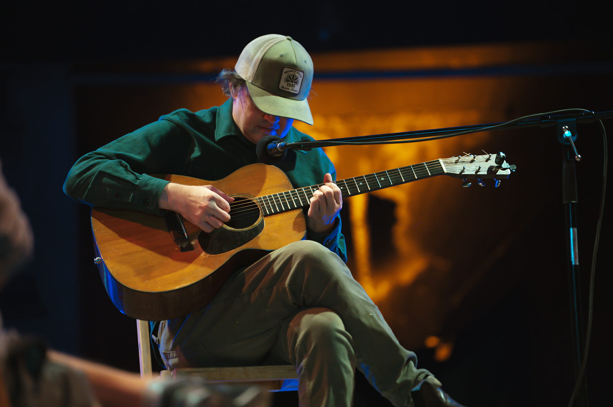 William Tyler performing at the Silo City Reading Series // July 18, 2026 // photo credit by Pat Cray