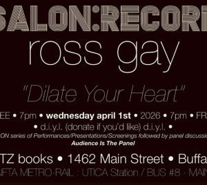 SALON Record - Dilate Your Heart - Ross Gay In Gratitude - April 1, 2026 - Fitz Books and Waffles