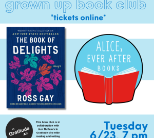 Grown Up Book Club at Alice Ever After on June 23, 2026