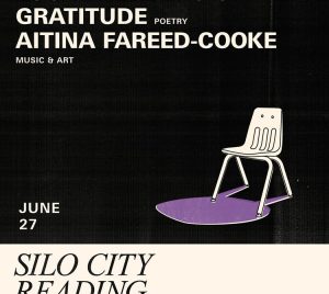 Silo City Reading Series - June 27 2026 - Ross Gay - Aitina Fareed Cooke - Local Readers of Gratitude - Just Buffalo Literary Center